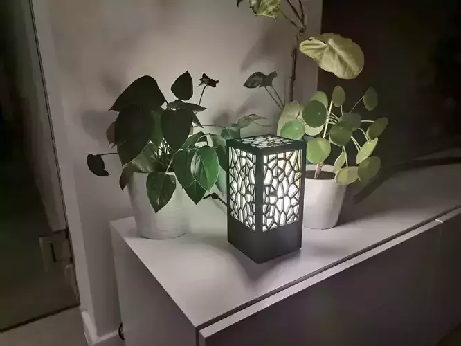Voronoi lamp
