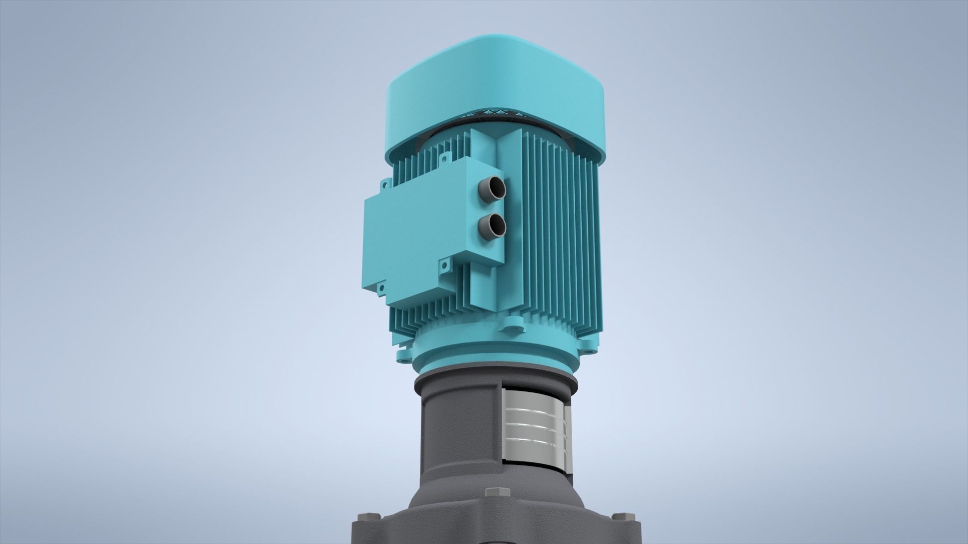 Multistage Pump 3D Model Multistage Pump FULL DESIGN  3D print model_4