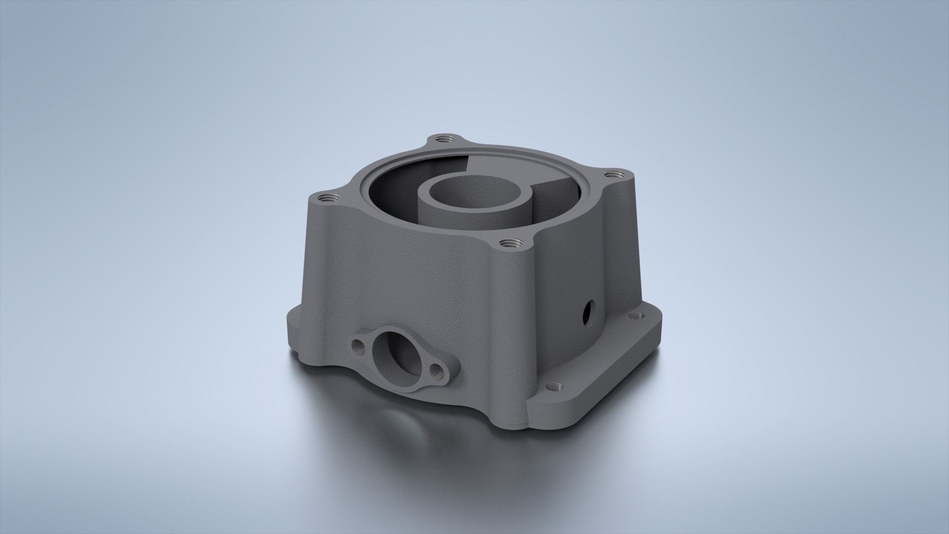 Multistage Pump 3D Model Multistage Pump FULL DESIGN  3D print model_8