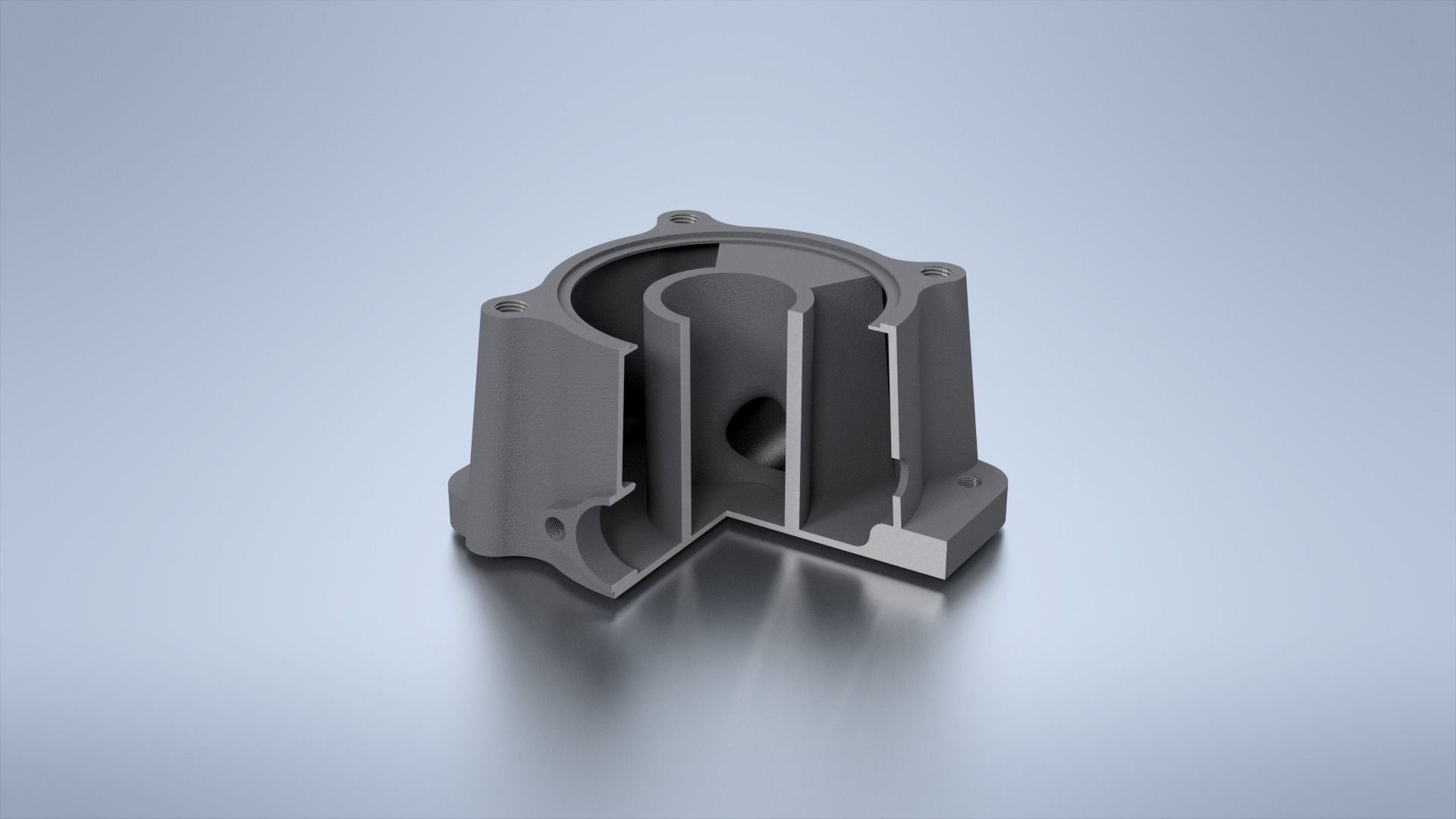 Multistage Pump 3D Model Multistage Pump FULL DESIGN  3D print model_9