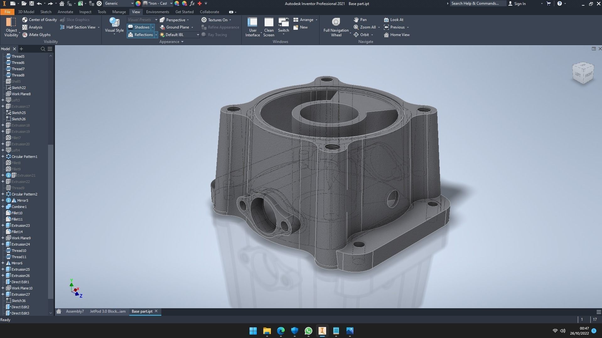 Multistage Pump 3D Model Multistage Pump FULL DESIGN  3D print model_10