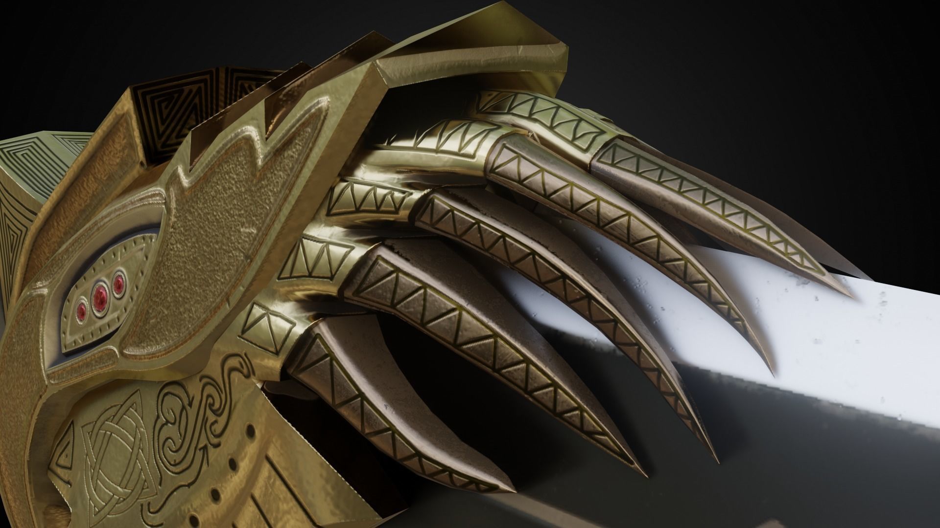 Chaos blades 3D Model Collection_54