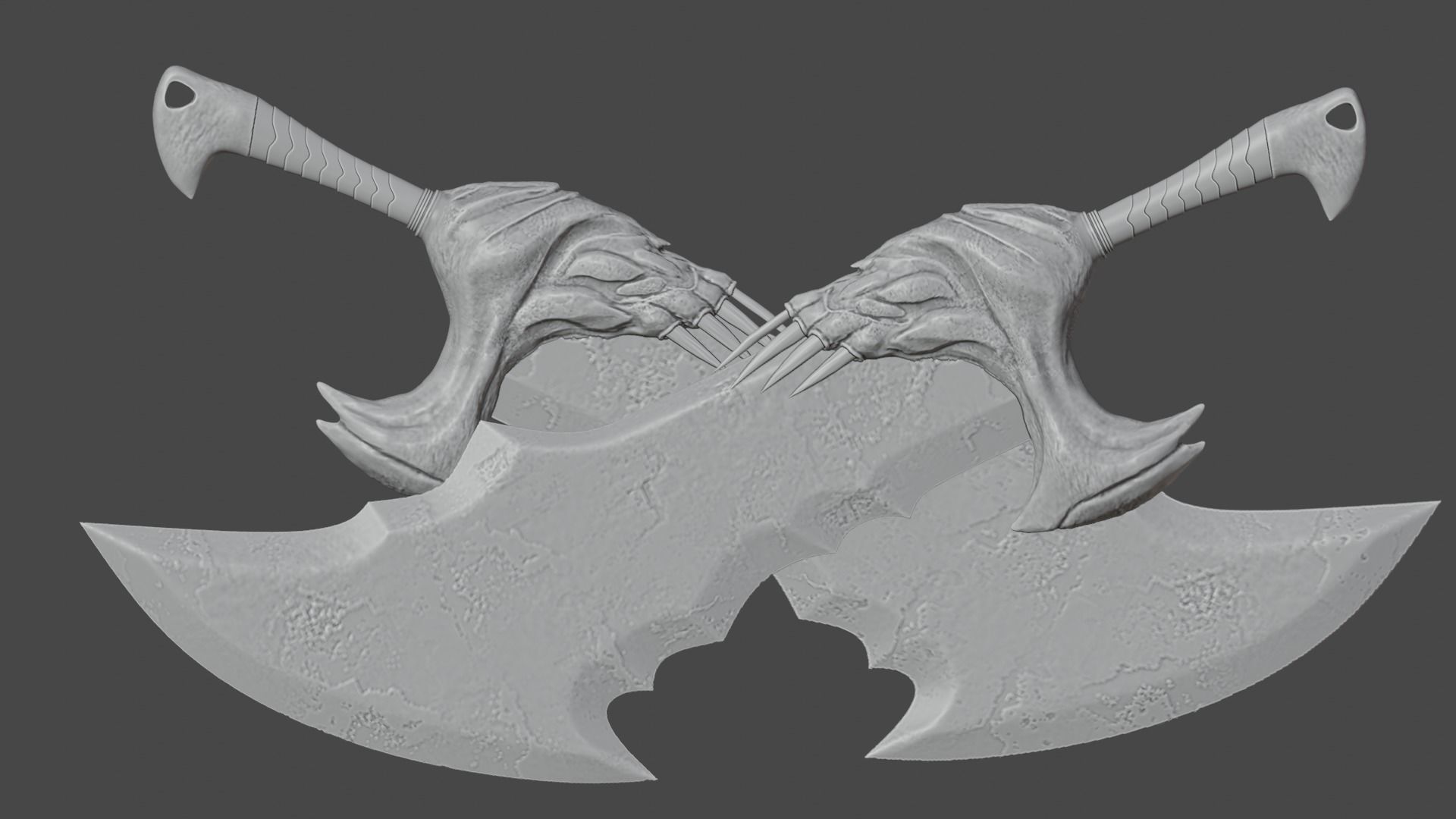 Chaos blades 3D Model Collection_35