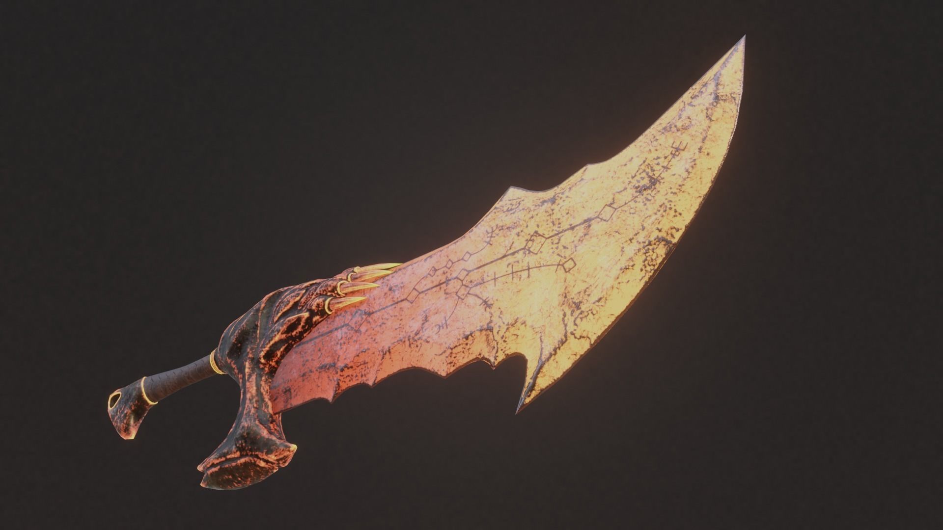 Chaos blades 3D Model Collection_14