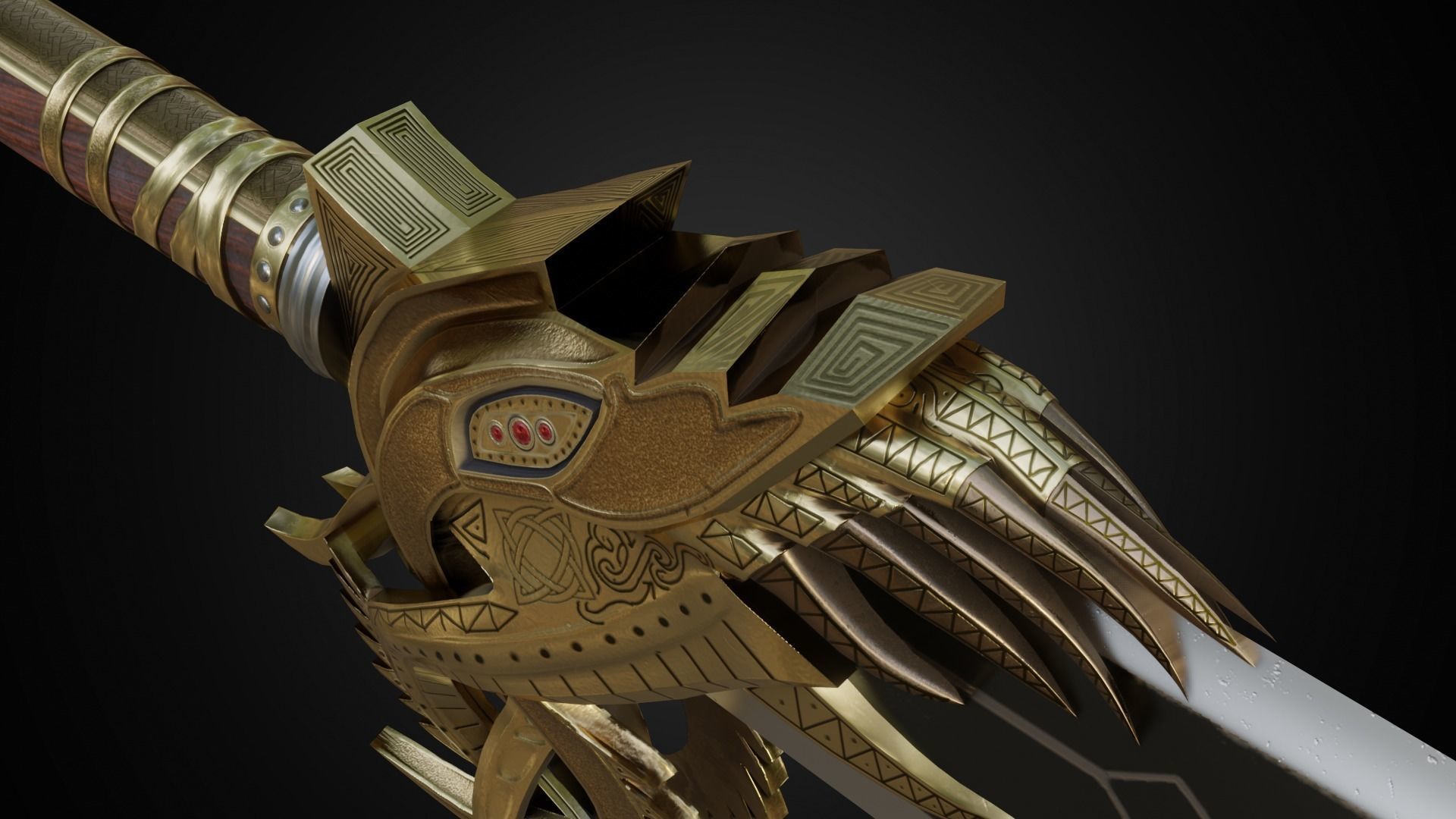 Chaos blades 3D Model Collection_52