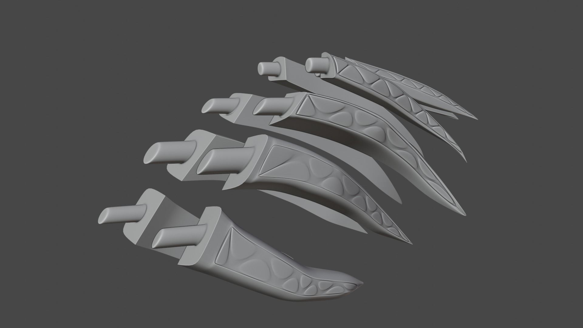 Chaos blades 3D Model Collection_129