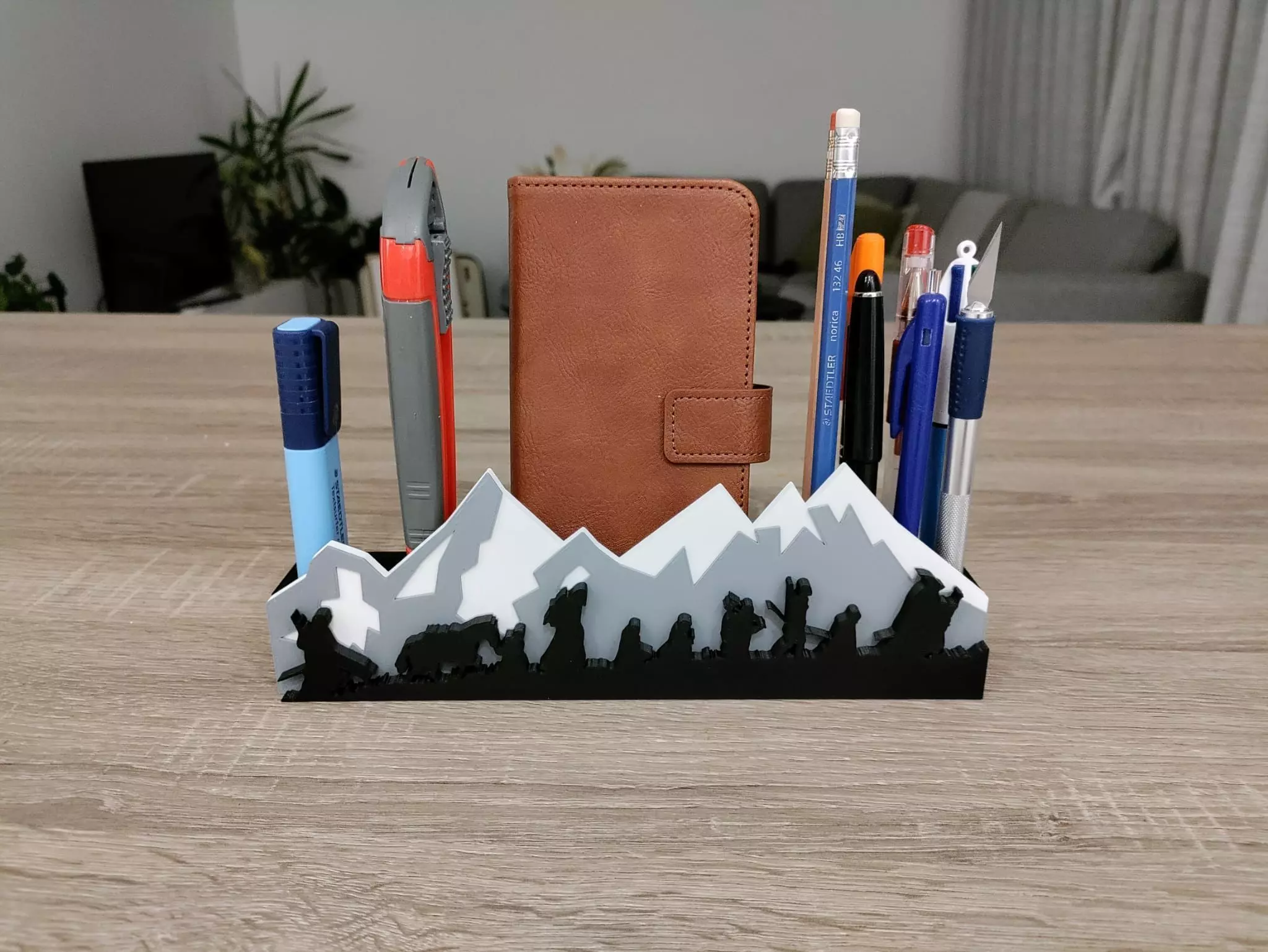 Fellowship of the Ring - penholder 3D print model_0