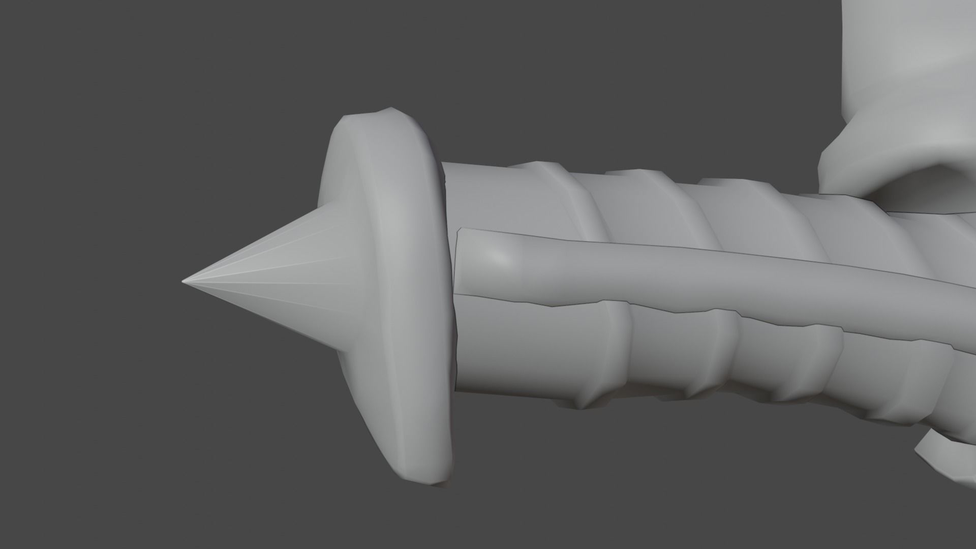 Chaos blades Low-poly 3D model_25