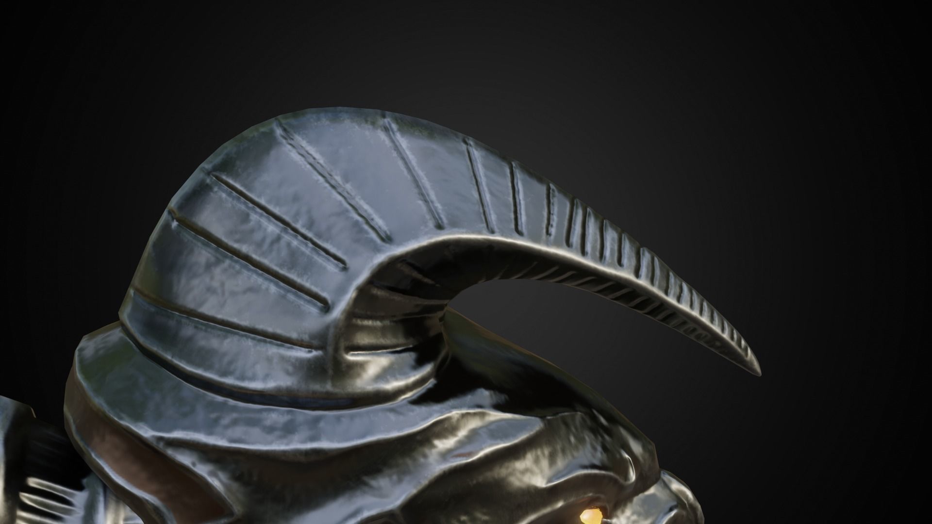 Chaos blades Low-poly 3D model_11