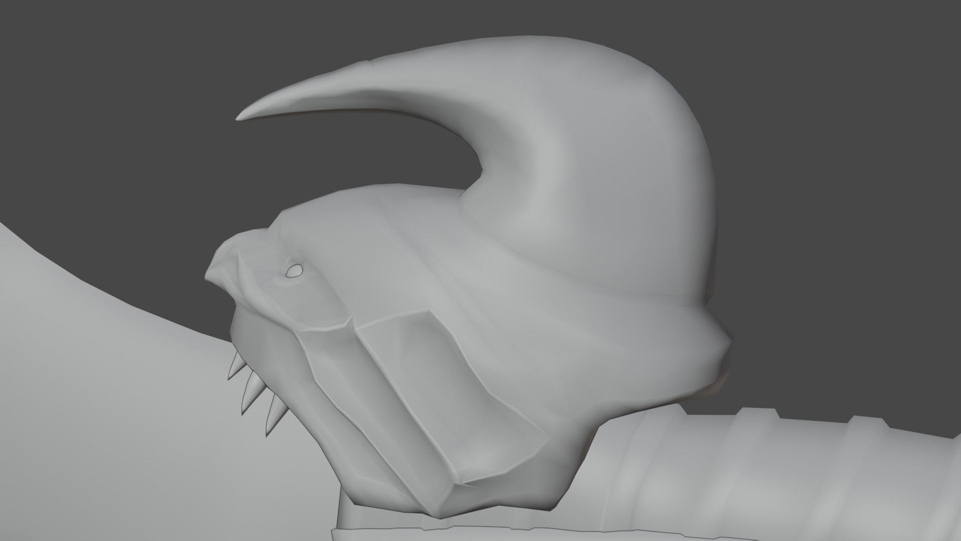 Chaos blades Low-poly 3D model_28