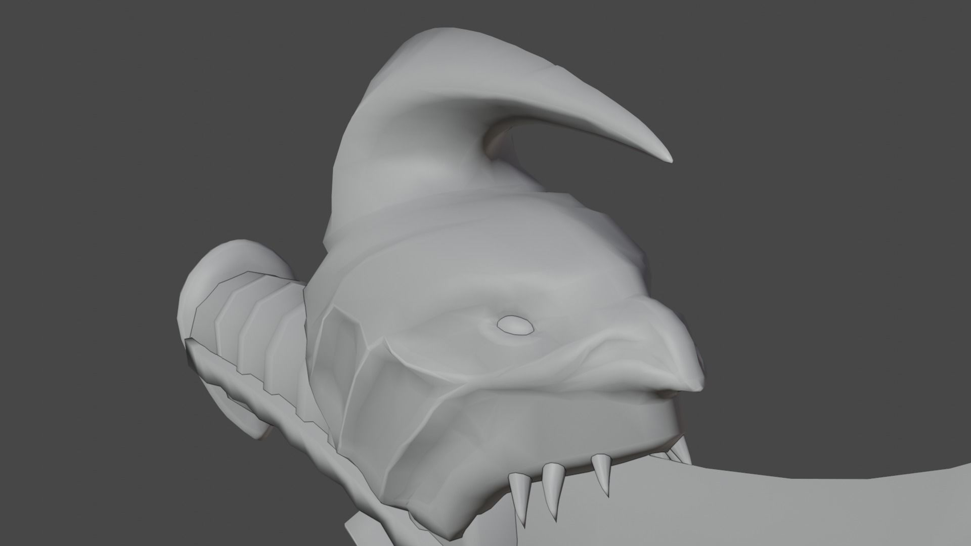 Chaos blades Low-poly 3D model_26