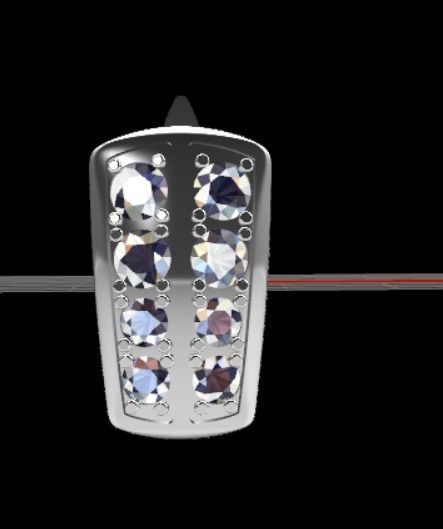 Earrings rk1 3D print model_11