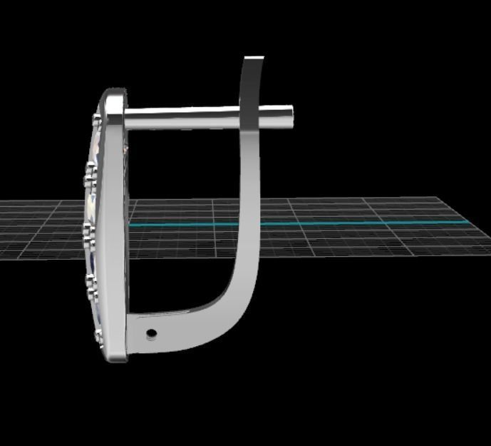 Earrings rk1 3D print model_15