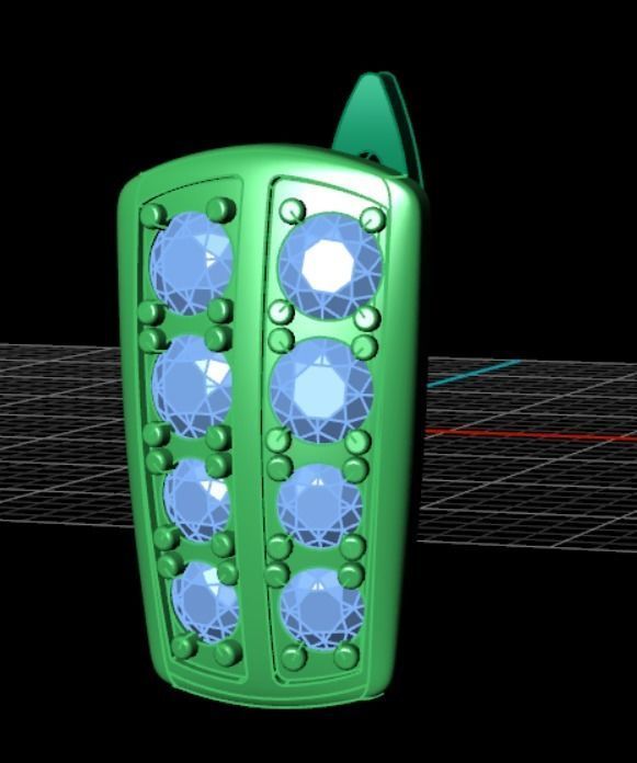 Earrings rk1 3D print model_17