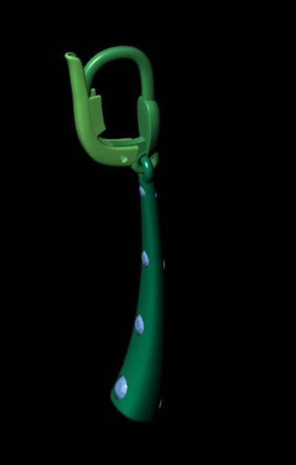 Earrings rk2 3D print model_12