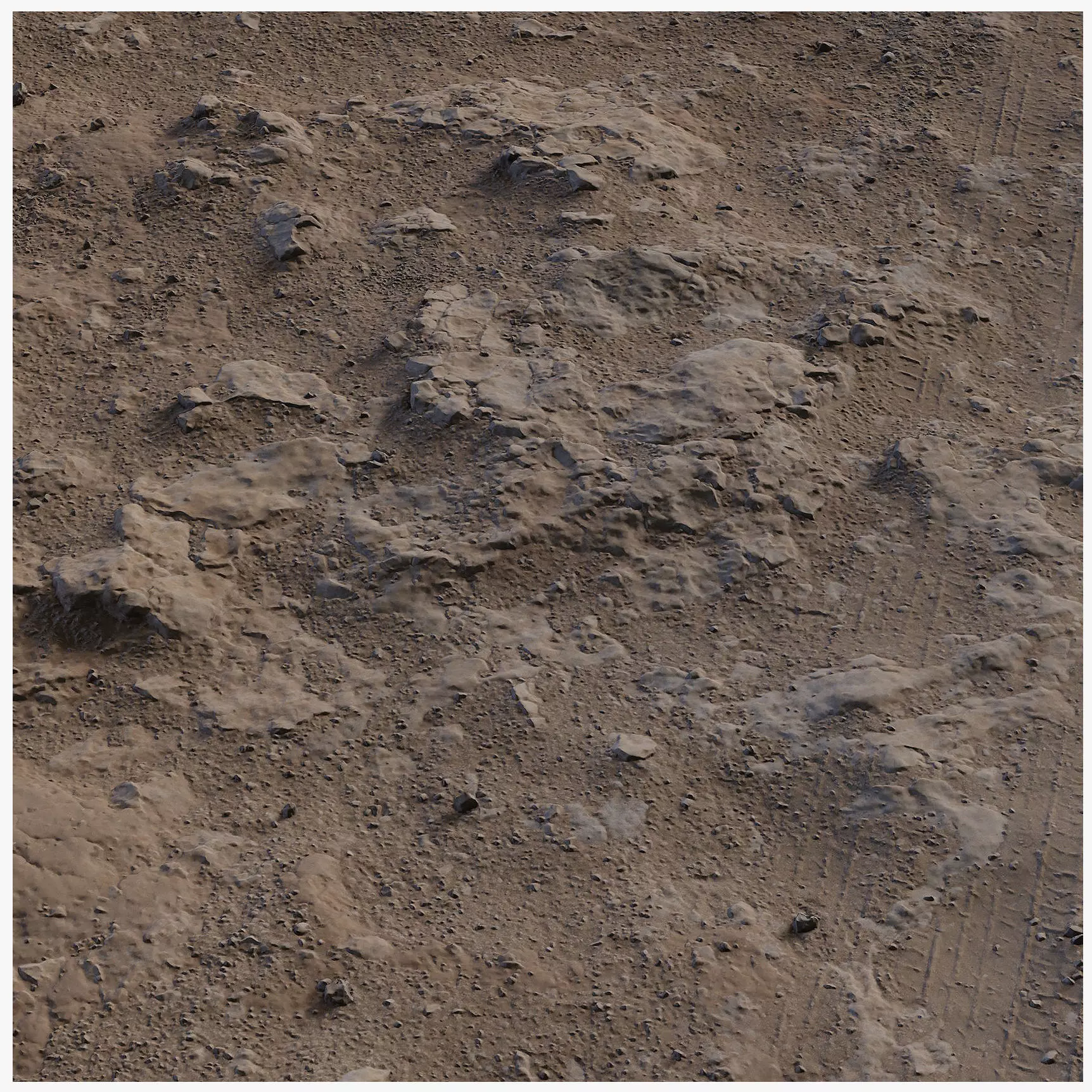 Gravelsand09 3D model_0