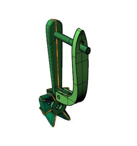 Earrings rk3 3D print model_17