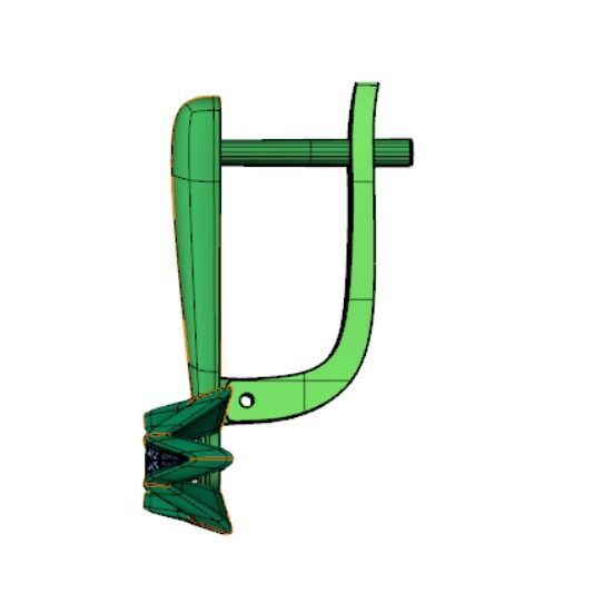 Earrings rk3 3D print model_16