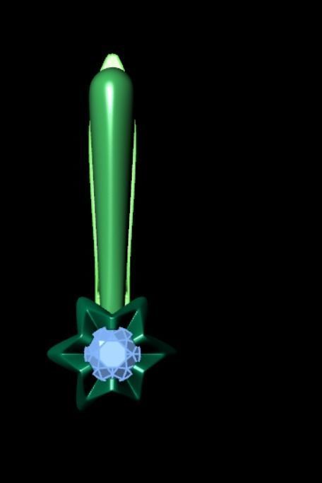 Earrings rk3 3D print model_7