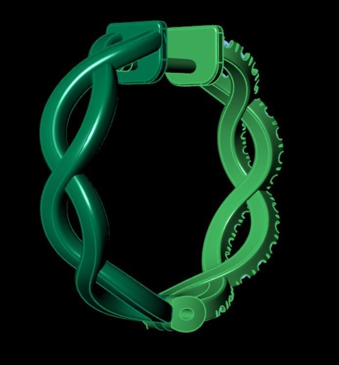 Earrings rk4 3D print model_10