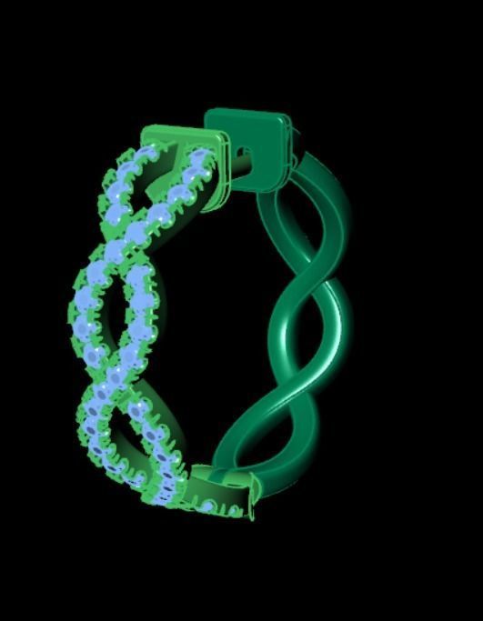 Earrings rk4 3D print model_9