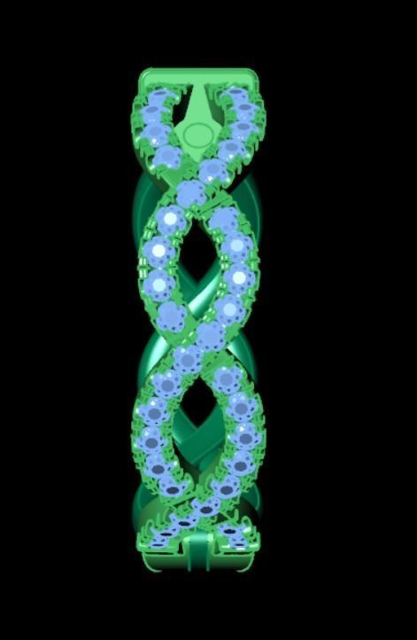 Earrings rk4 3D print model_8