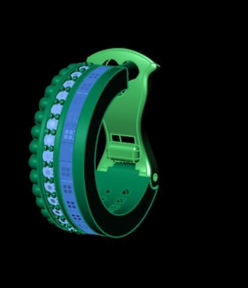 Earrings rk5 3D print model_8