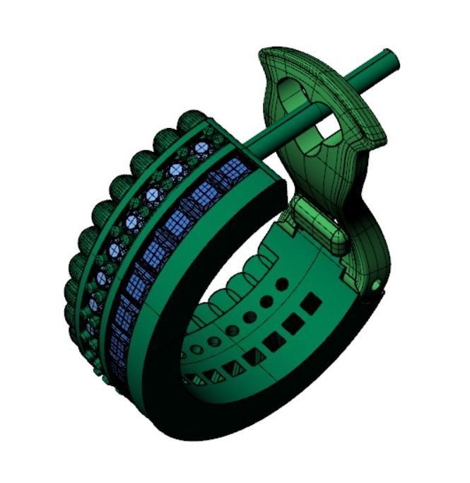 Earrings rk5 3D print model_13