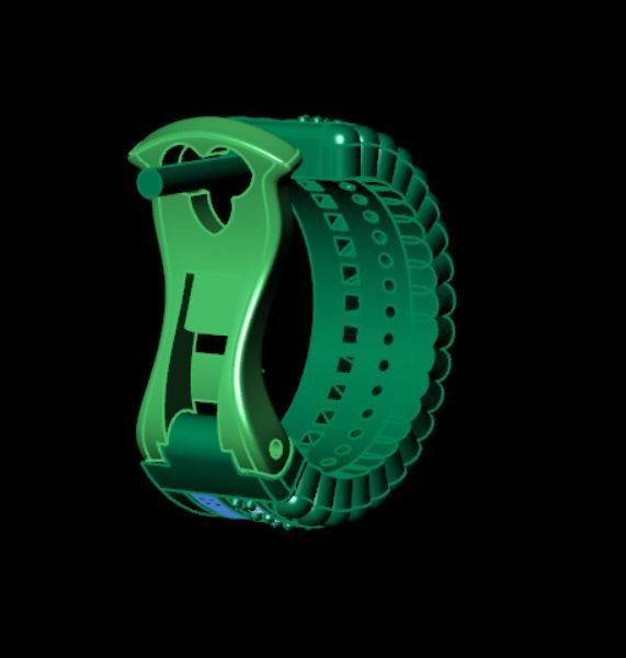 Earrings rk5 3D print model_16