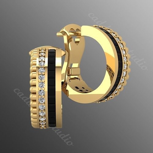 Earrings rk5 3D print model