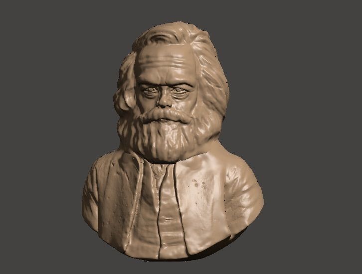 Karl Marx 3D print model_5