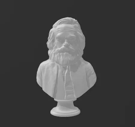 Karl Marx 3D print model_0
