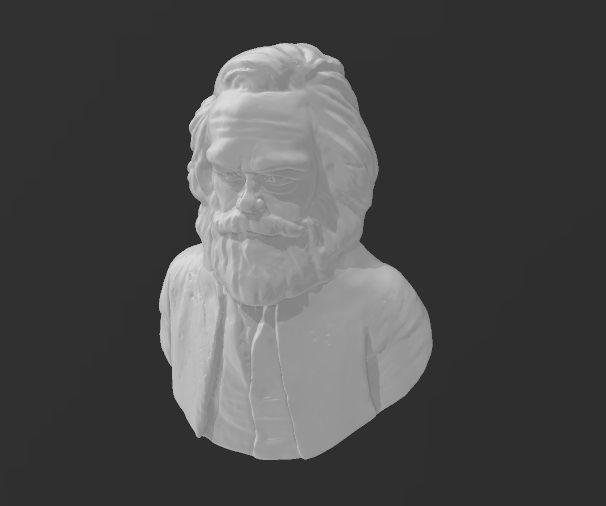 Karl Marx 3D print model_3