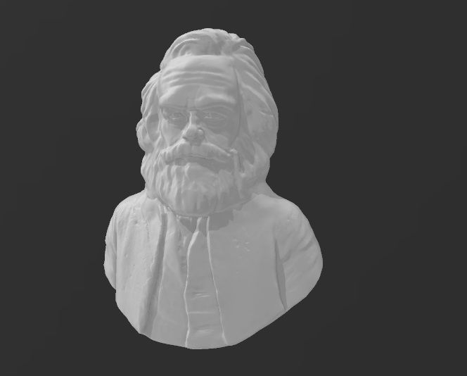 Karl Marx 3D print model_1