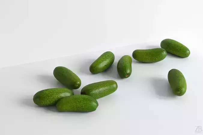 Avocado 3D model