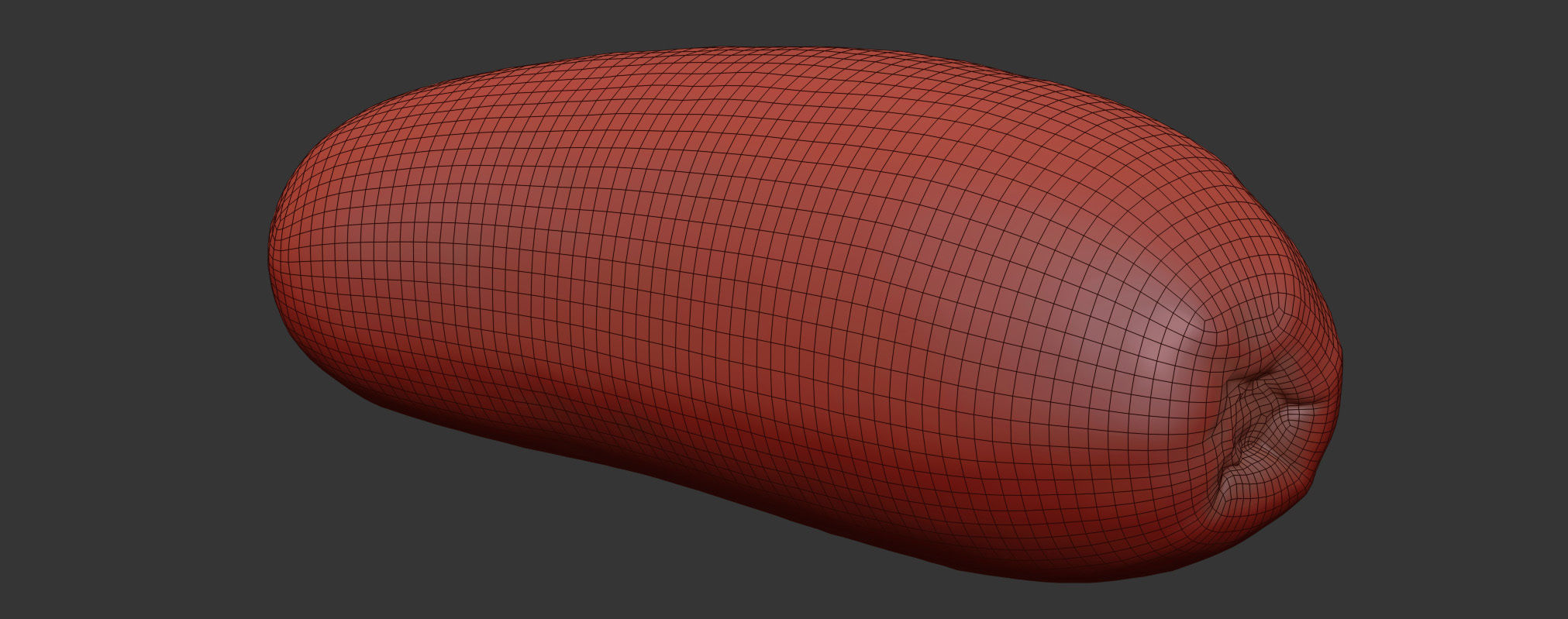 Avocado 3D model_6