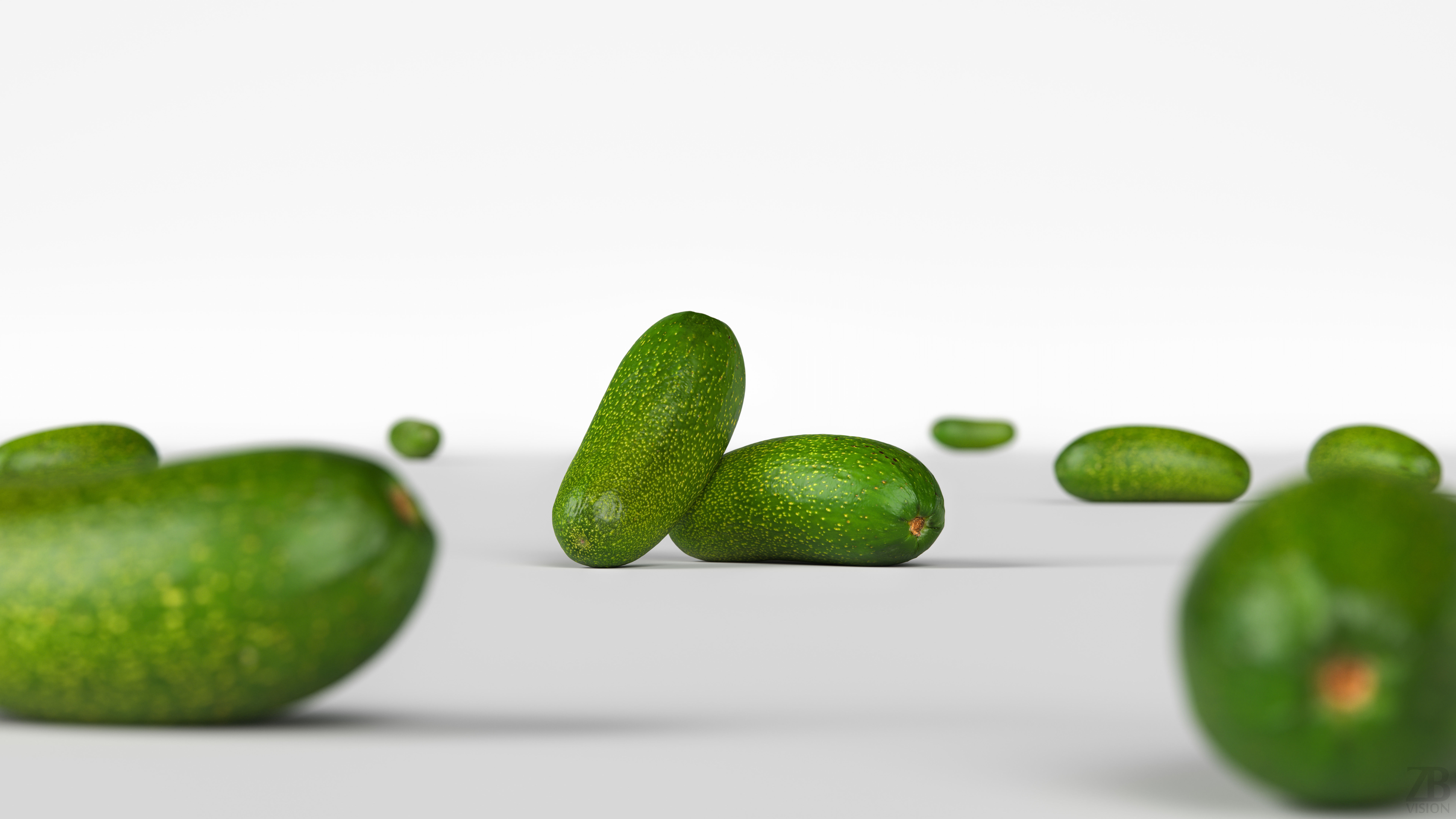 Avocado 3D model_1