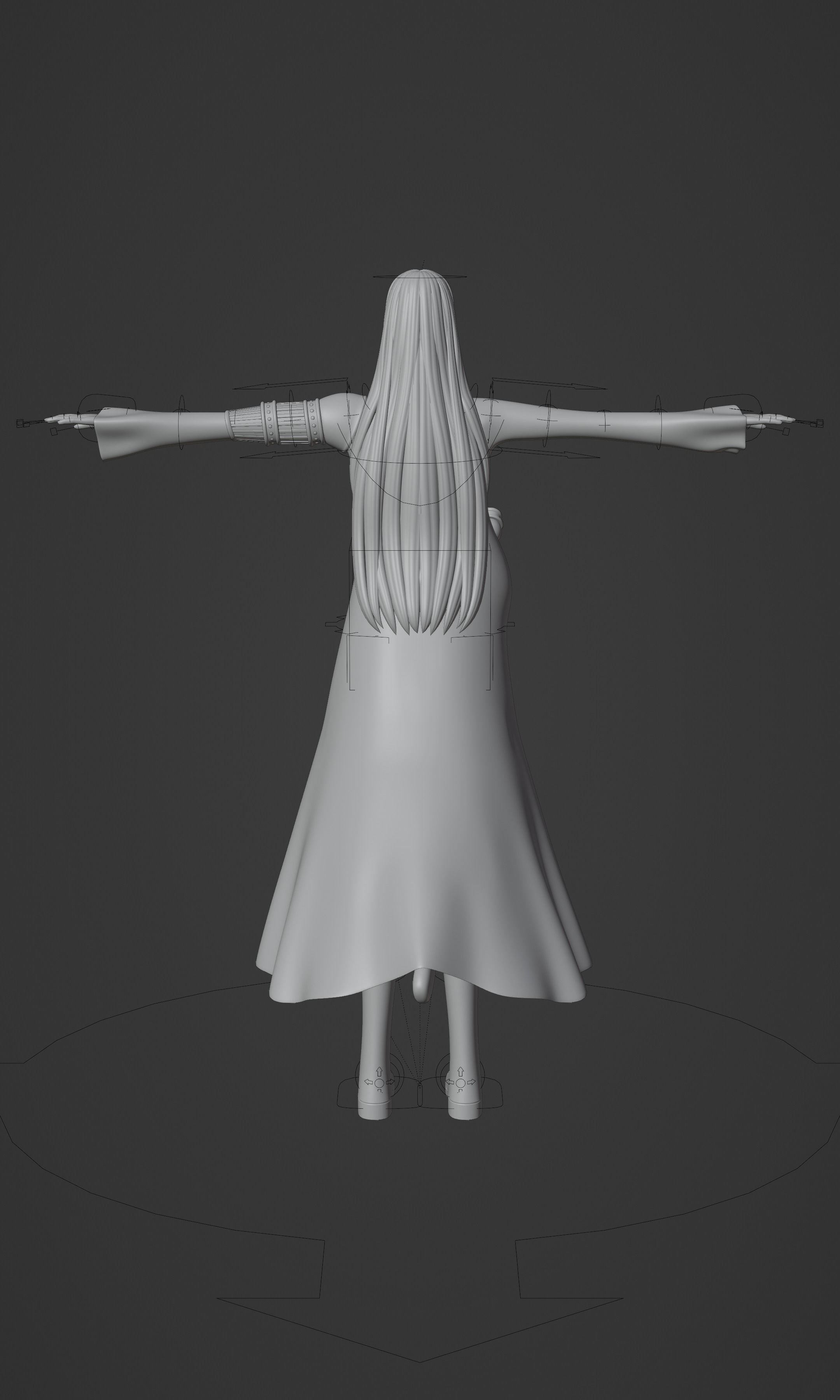 BASIL HAWKINS ONE PIECE FIGURE Low-poly 3D model_38