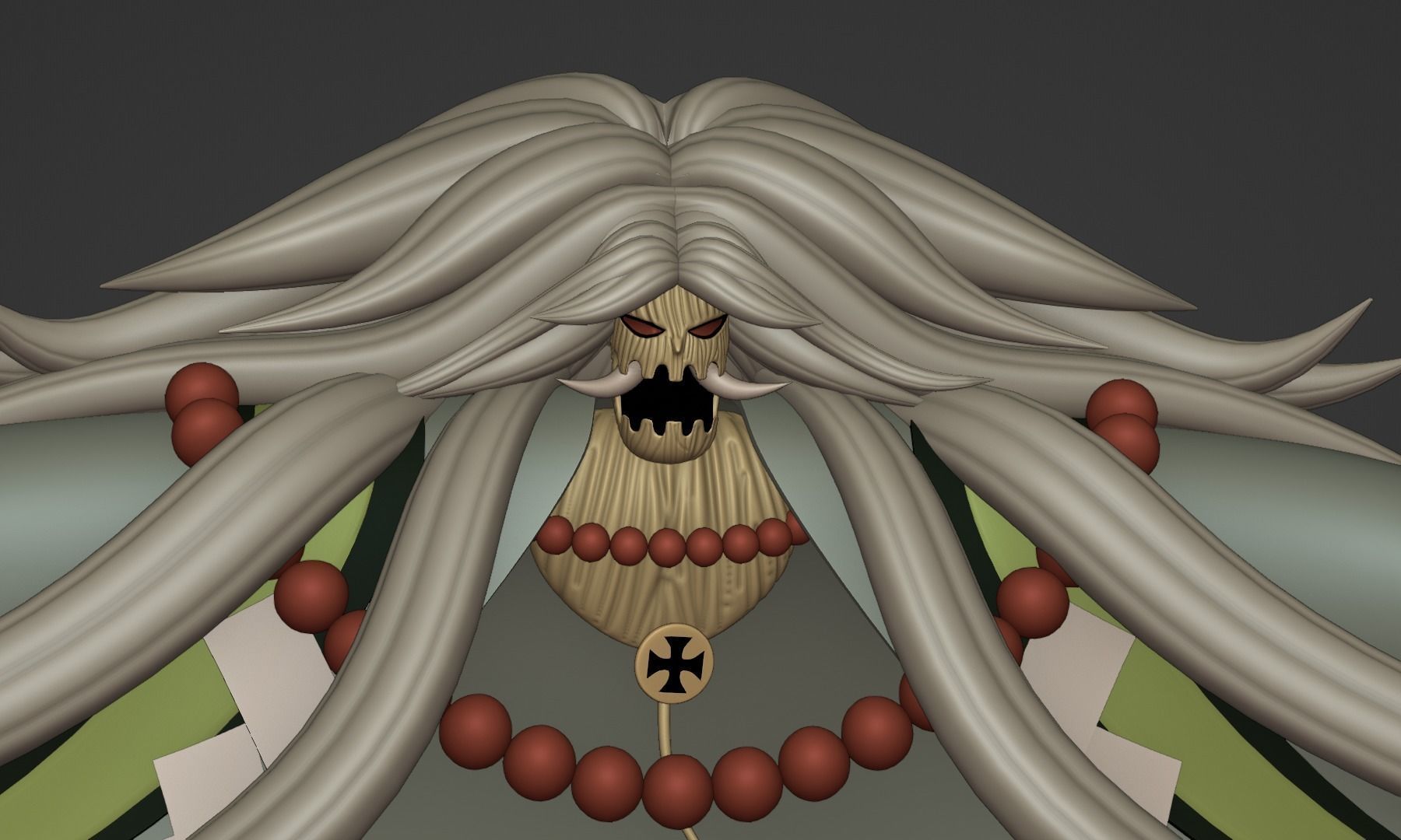 BASIL HAWKINS ONE PIECE FIGURE Low-poly 3D model_31