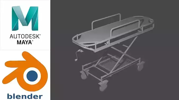 Stretcher - Camilla  3D model