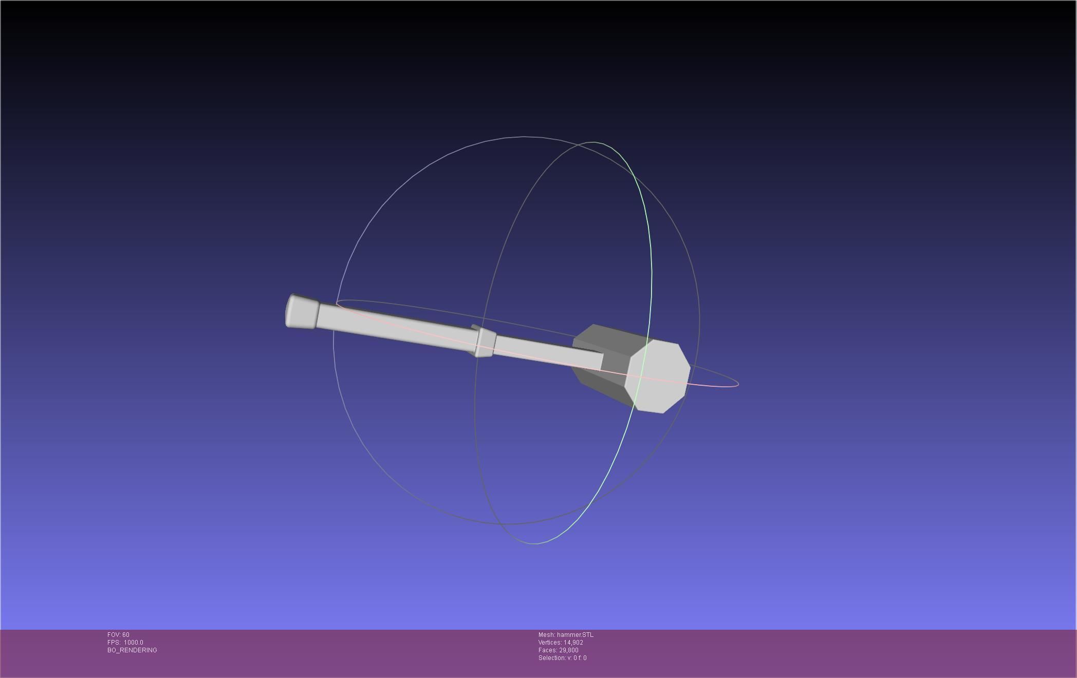 Chainsaw Man Power Small Blood Hammer 3D print model_11