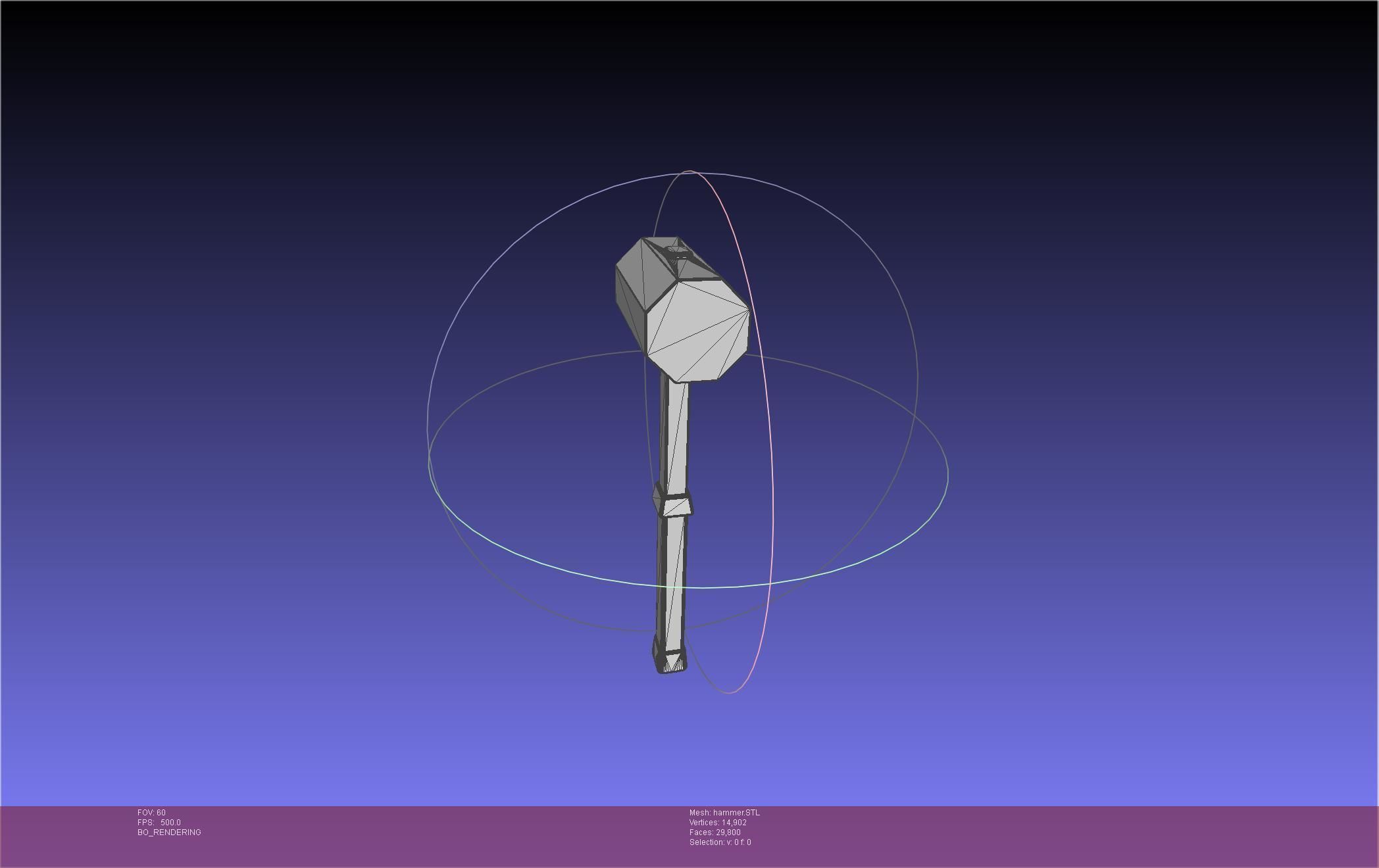 Chainsaw Man Power Small Blood Hammer 3D print model_23