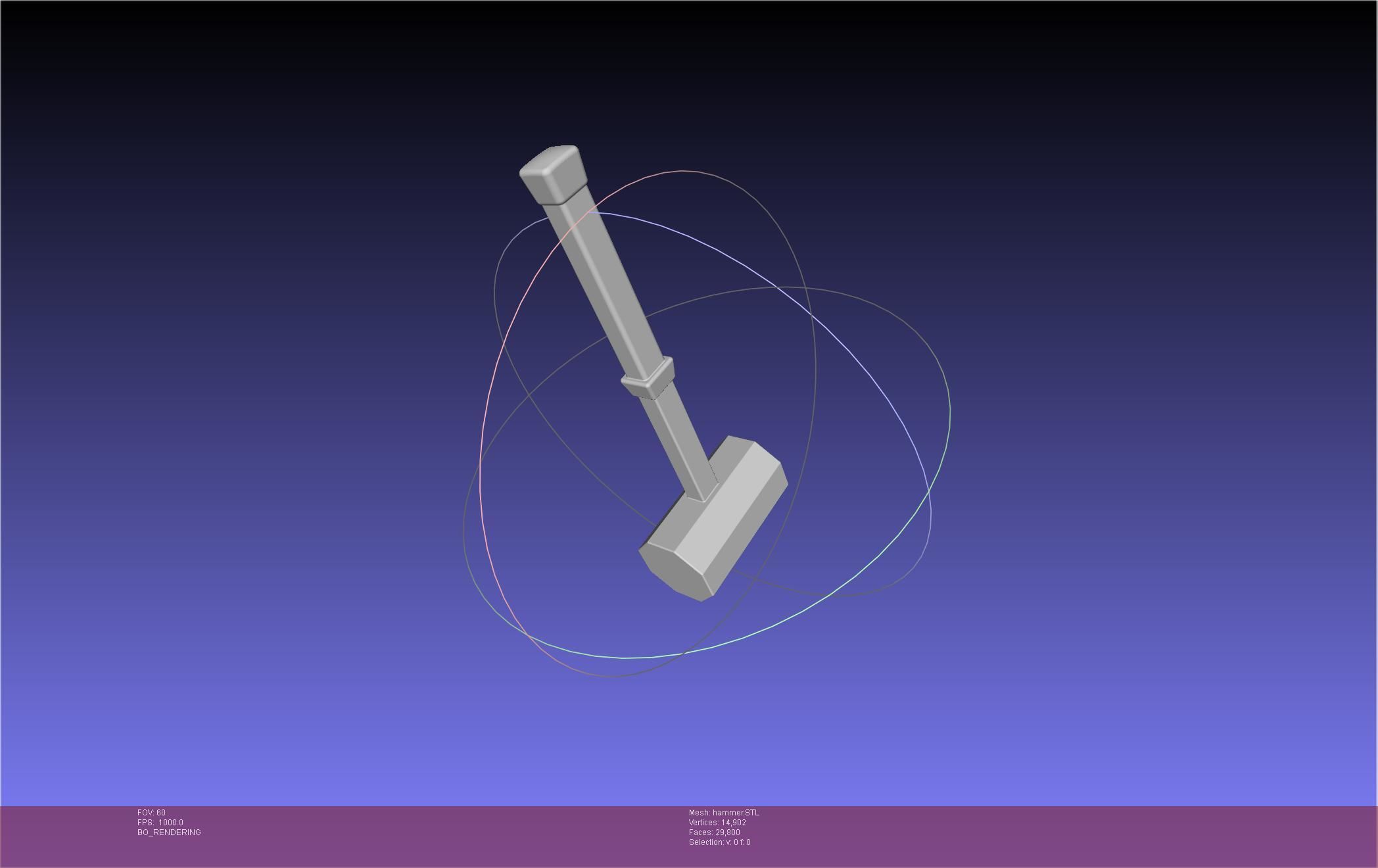 Chainsaw Man Power Small Blood Hammer 3D print model_7