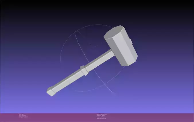 Chainsaw Man Power Small Blood Hammer 3D print model