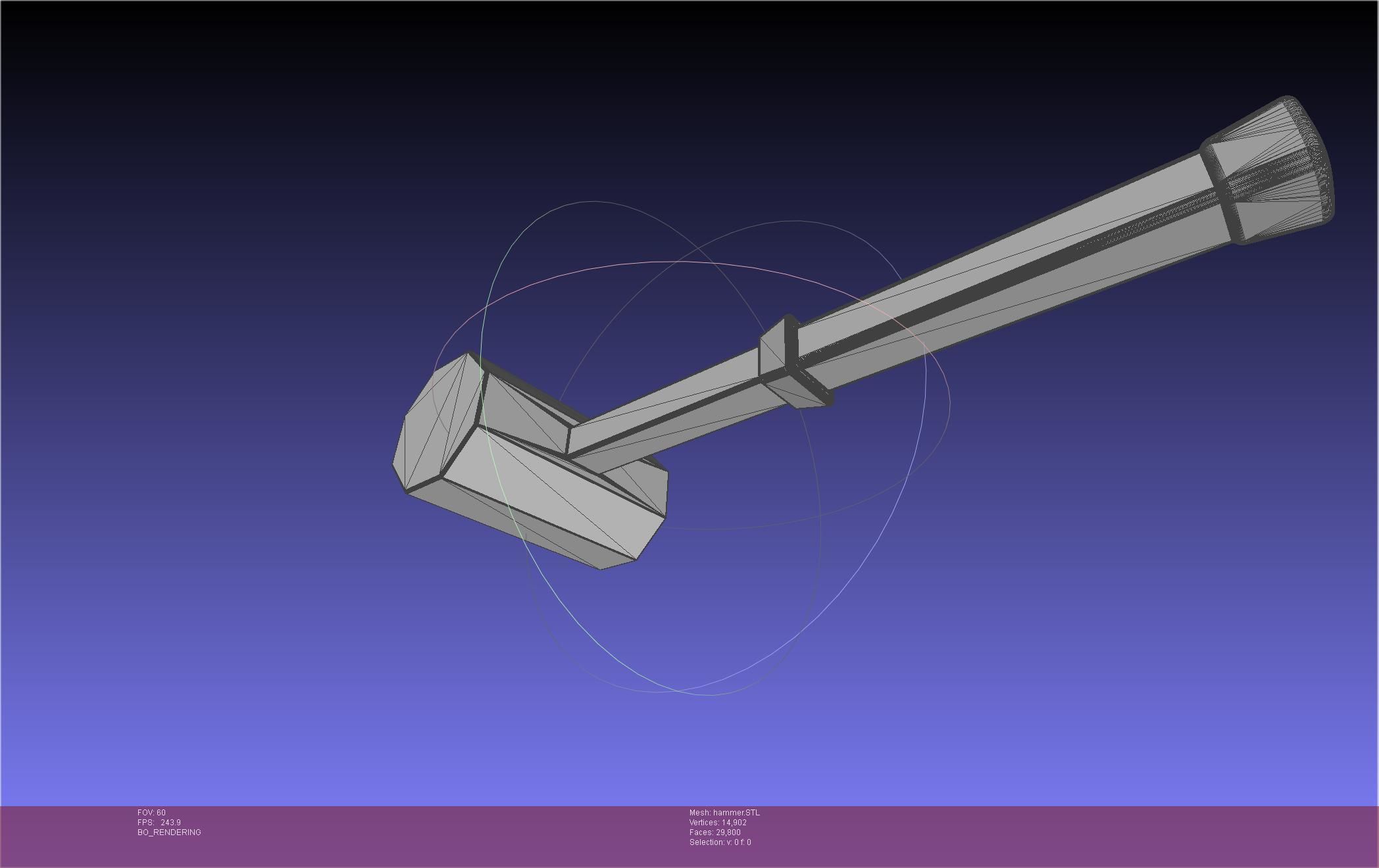 Chainsaw Man Power Small Blood Hammer 3D print model_29