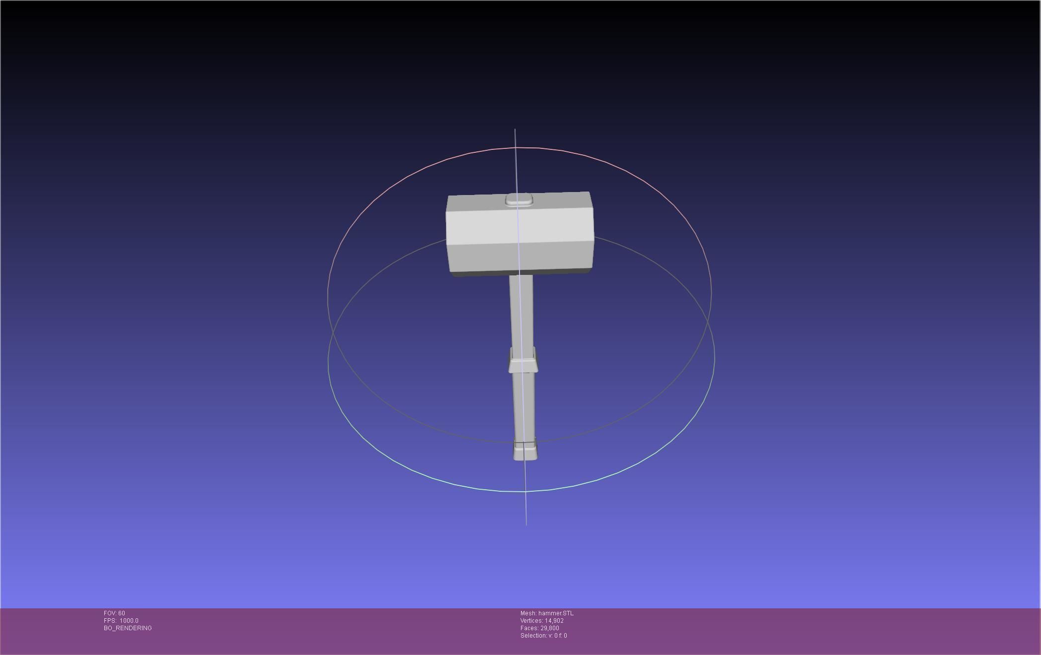 Chainsaw Man Power Small Blood Hammer 3D print model_4