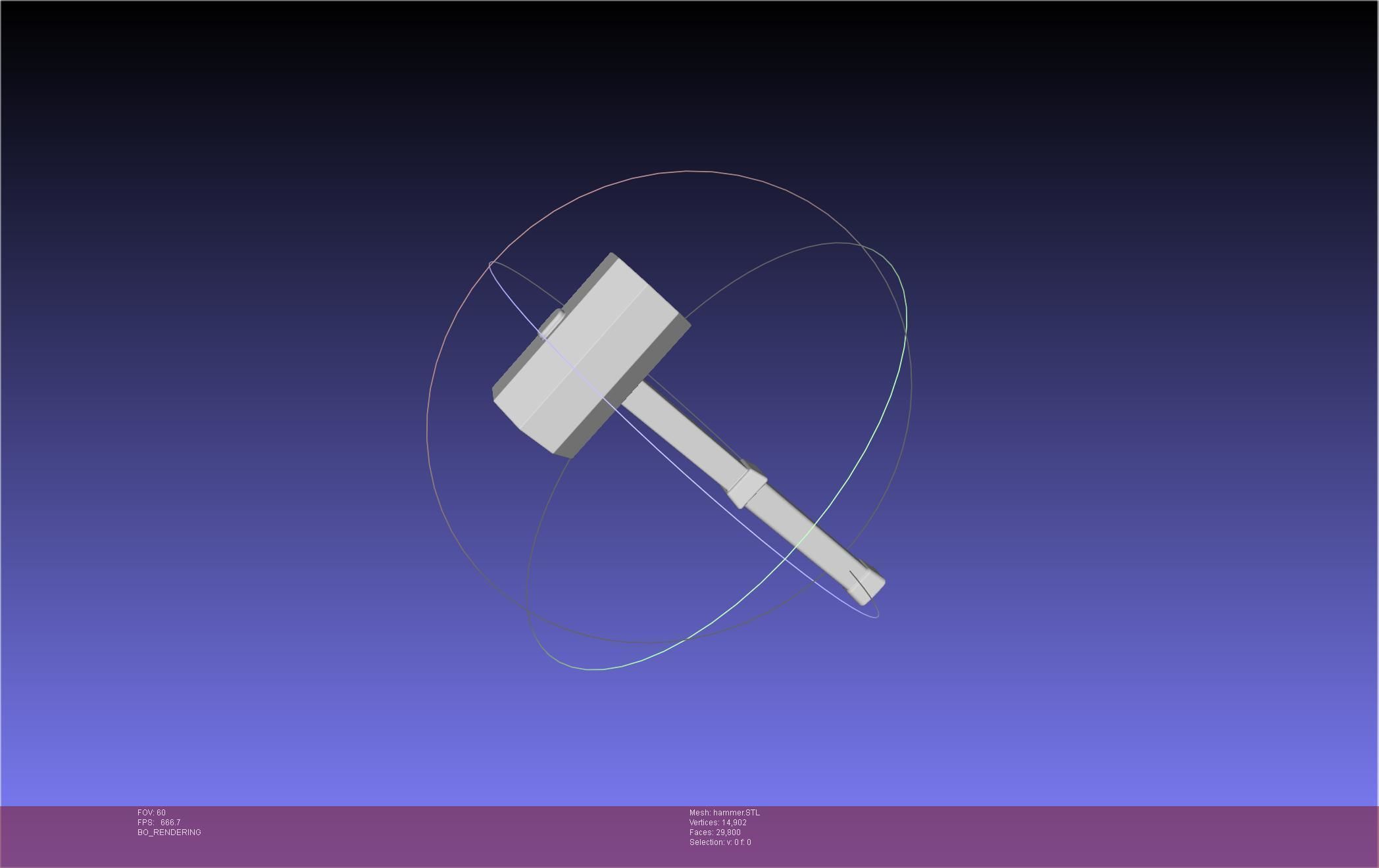 Chainsaw Man Power Small Blood Hammer 3D print model_14