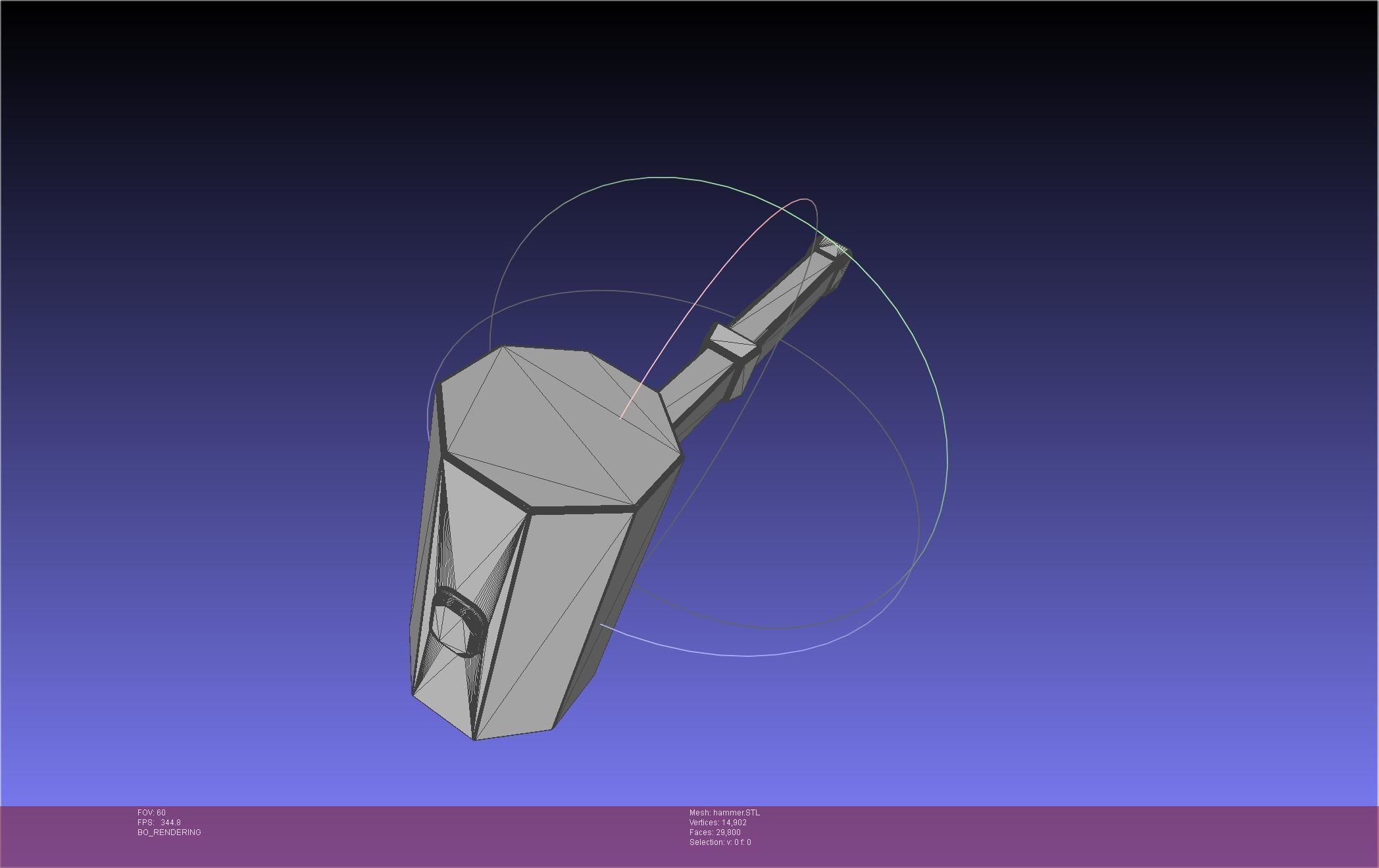 Chainsaw Man Power Small Blood Hammer 3D print model_27