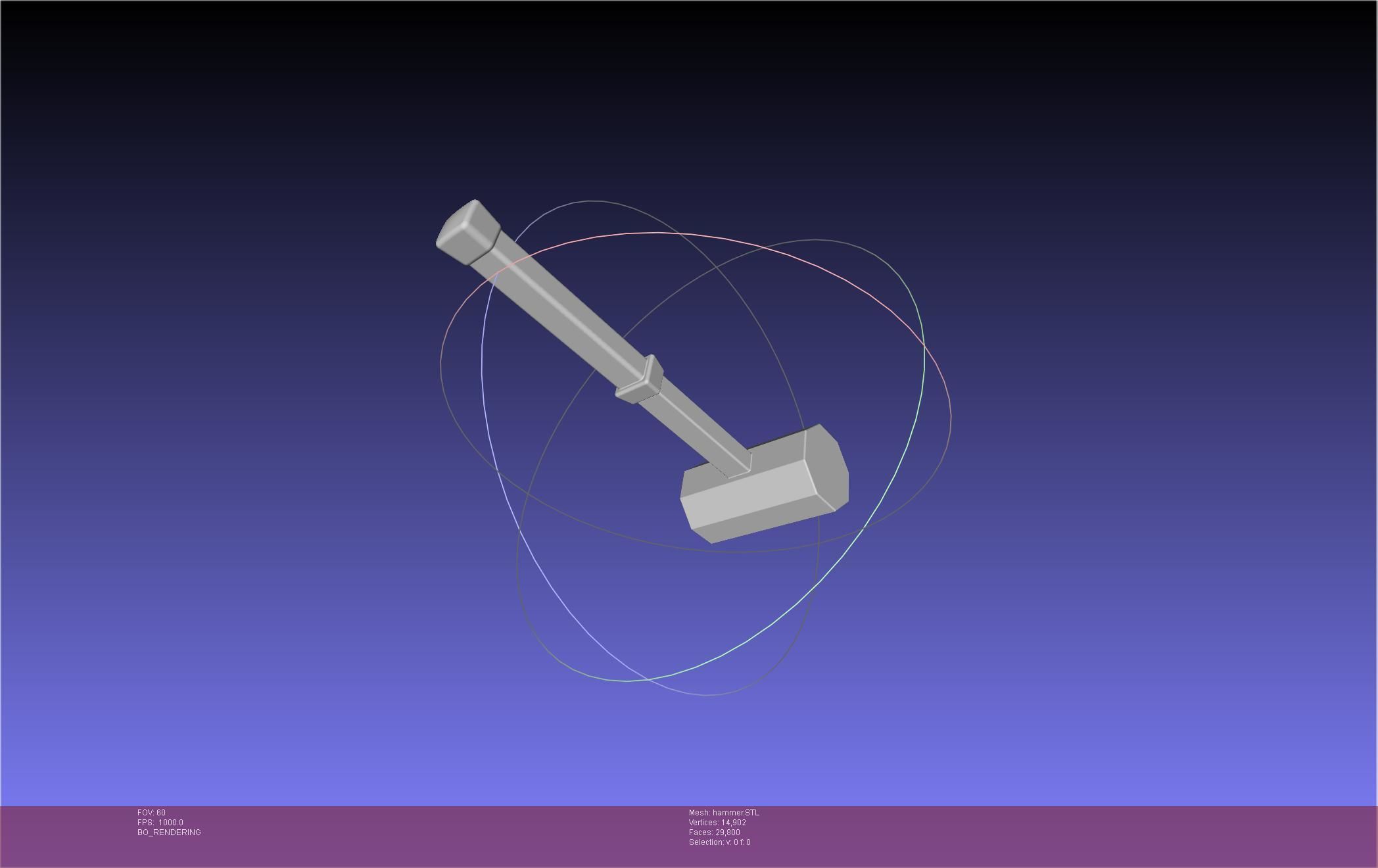 Chainsaw Man Power Small Blood Hammer 3D print model_8