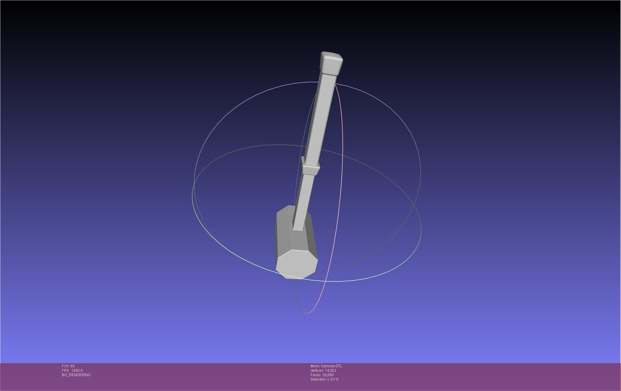 Chainsaw Man Power Small Blood Hammer 3D print model_6